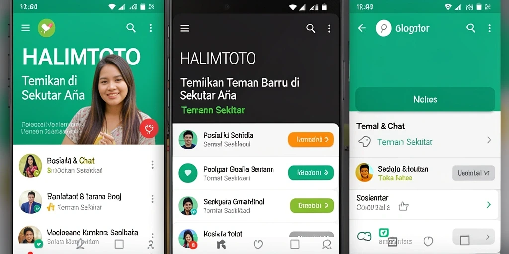 Antarmuka aplikasi yang intuitif dan mudah digunakan.
