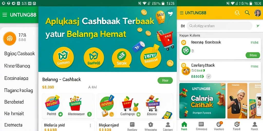 Tampilan antarmuka UNTUNG88 yang menarik dan intuitif untuk Cashback.
