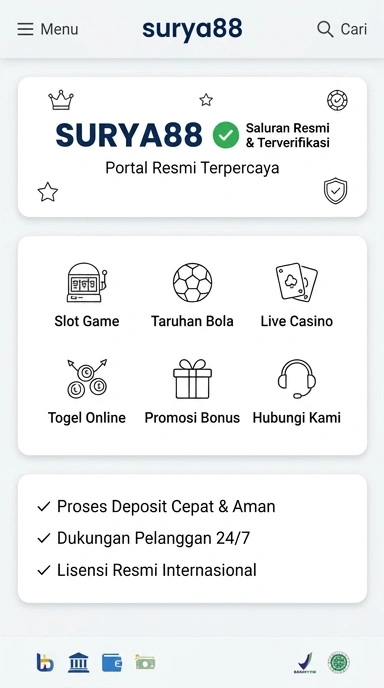 Halaman Resmi Surya88 untuk Pengguna Android Indonesia